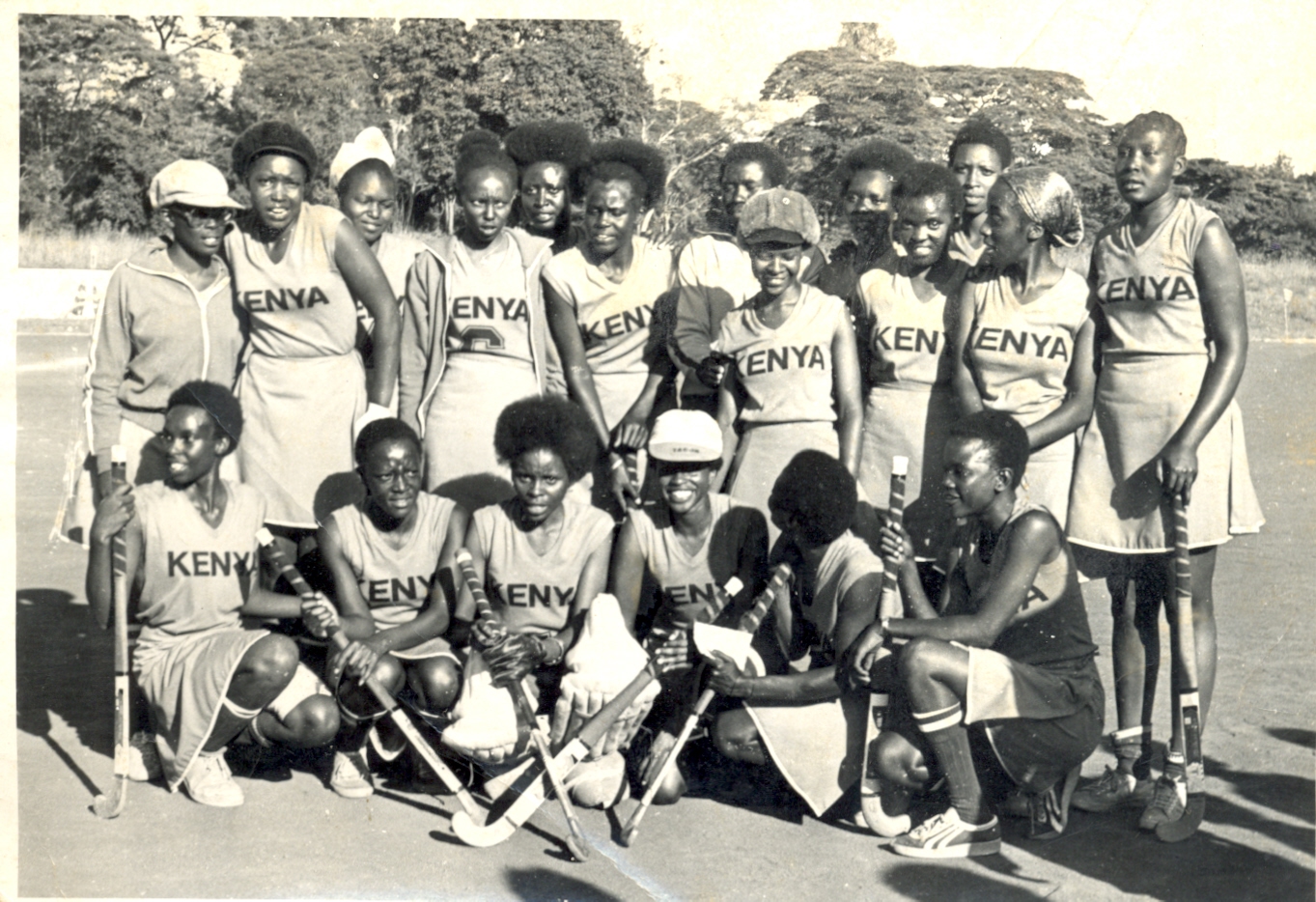 UoN Ladies Hockey Team 1977