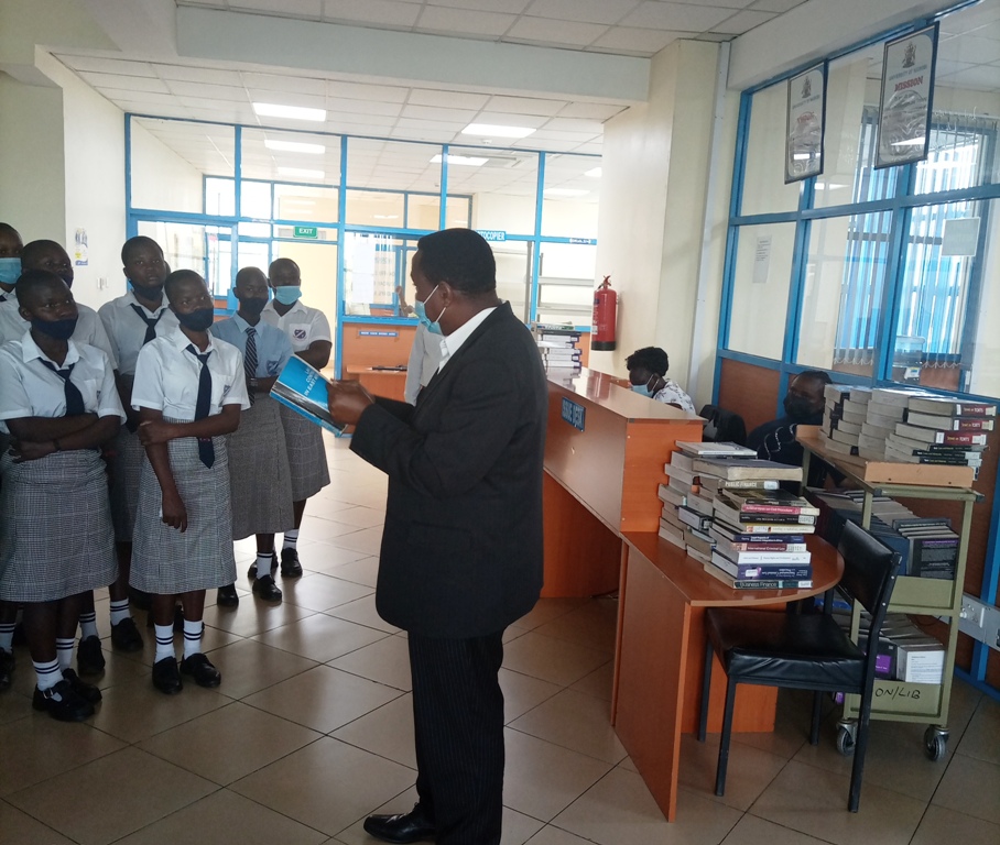 Kisumu Lib - Sinaga Girls High Visit 3