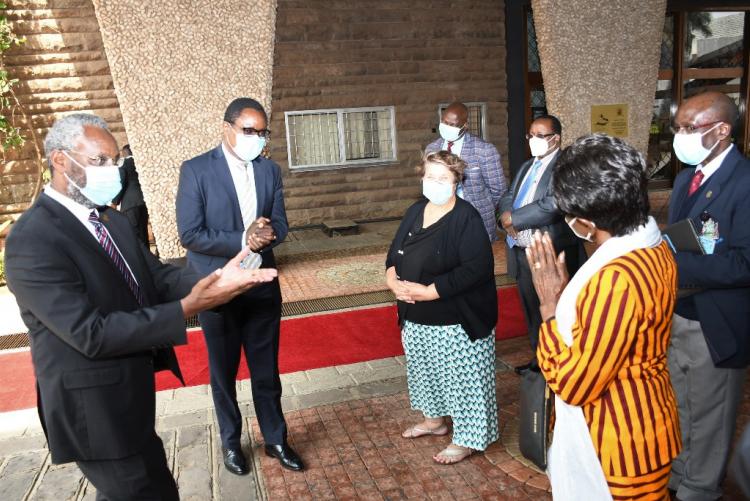 Official Commissioning of the Mahatma Gandhi Graduate Library (14/Jun/21)