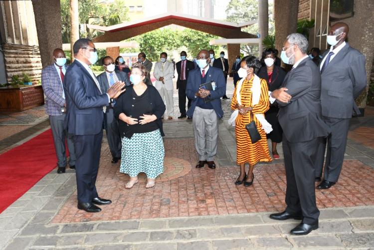 Official Commissioning of the Mahatma Gandhi Graduate Library (14/Jun/21)