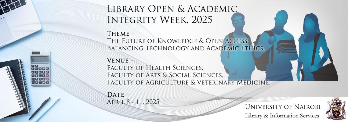 Library Open & Academic Integrity Week, 2025